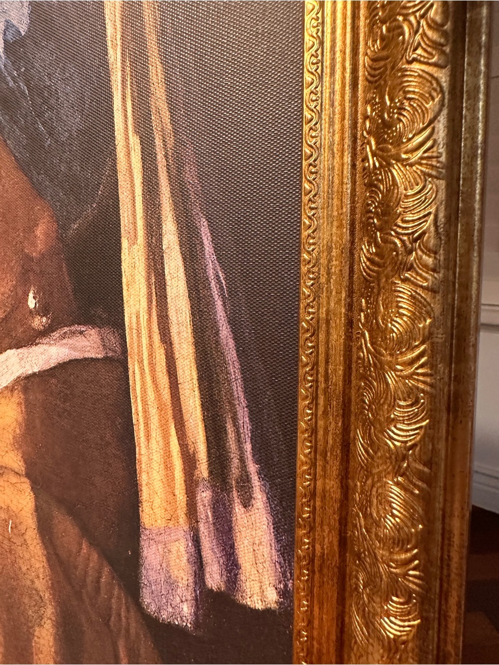16x20 Girl with Pearl Earring by Johannes Vermeer's - Picture 6 of 14